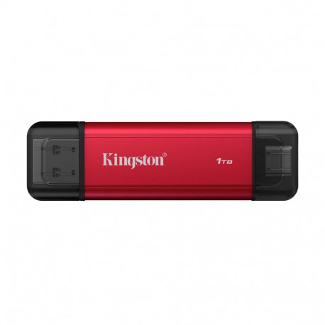 Kingston Dual Portable Solid-State Drive, USB Type-A and Type-C | 1000 GB | Solid-state drive interf