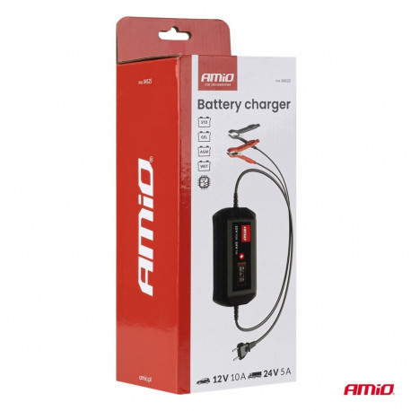 Digitaalne akulaadija AGM GEL 10A 12/24V