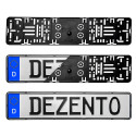 Dezentofix numbrimärgi hoidja must