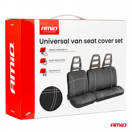 Istmekatete komplekt kaubikikule, 3 osa, hall