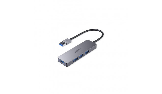 AUKEY CB-H36 interface hub USB 2.0 5000 Mbit/s Silver