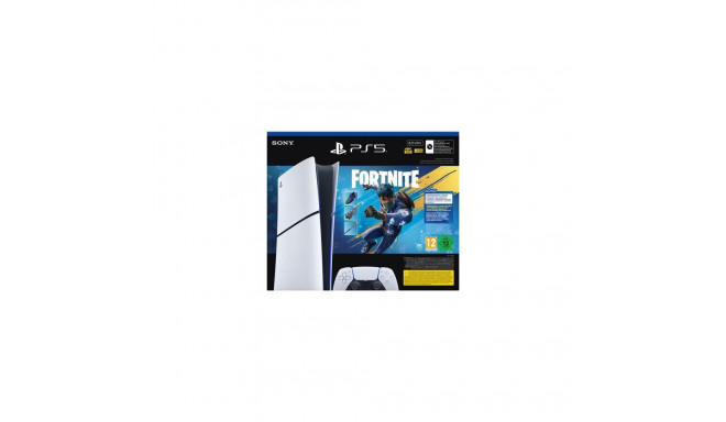 Sony PlayStation 5 (model group - Slim) Digital Edition, Fortnite Flowering Chaos Bundle