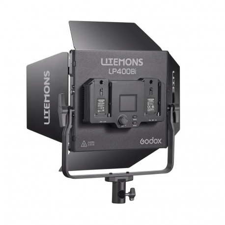 Godox LP400BI Black Litemons Bi Color LED Panel Light 40W