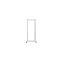 Open rack stand 19 inches 42U 600x1000 grey