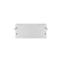 Wall-Mount rack cabinet 19 inches 4U 600x450, perforated door (Flat Pack) grey