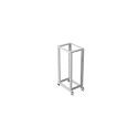 Open rack stand 19 inches 32U 600x1000 grey