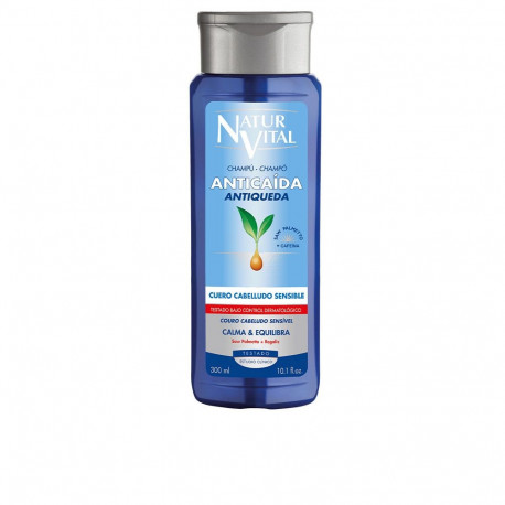 NATUR VITAL CHAMPÚ ANTICAÍDA cuero cabelludo sensible 300 ml