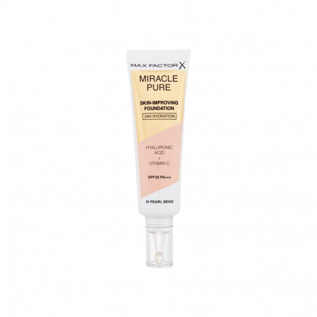 Max Factor Miracle Pure Skin-Improving Foundation (30ml) (35 Pearl Beige)
