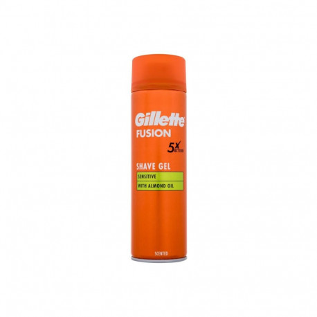 Gillette Fusion Sensitive Shave Gel Shaving Gel (200ml)