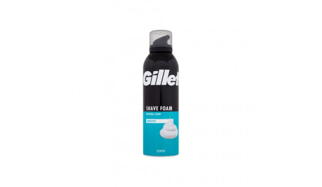 Gillette Shave Foam Original Scent Sensitive Shaving Foam (200ml)