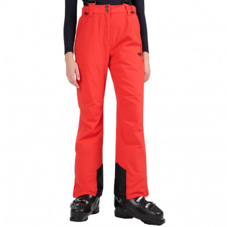 Spodnie narciarskie damskie 4F FNK F0944 czerwone 4FWAW25TFTRF0944 62S XL