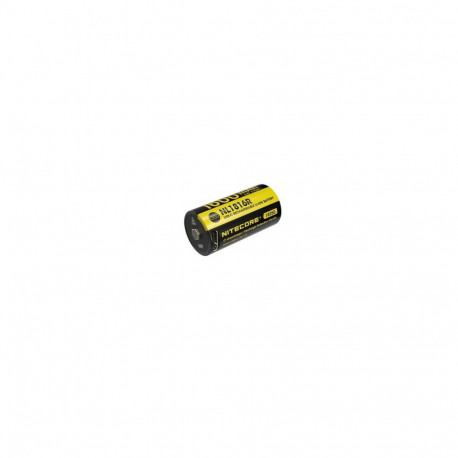 Nitecore NL1816R laetav 18350 liitiumioonaku – 1600mAh, USB-C laadimine, 3A, nikeldatud roostevaba t