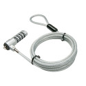 Security Cable - LINDY Multipurpose Security Cable 4-Digit Lock 1.8 m