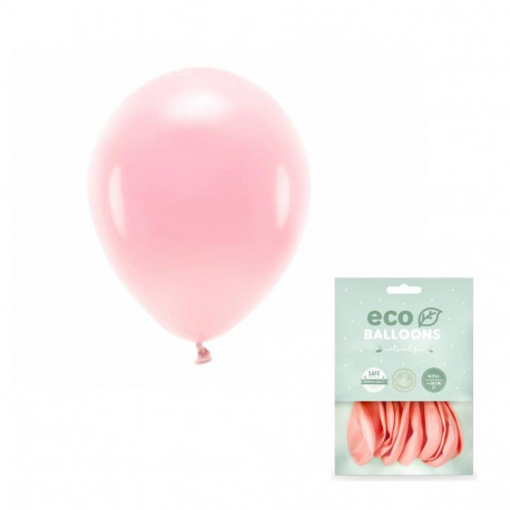 PartyDeco õhupall, 10 tk, 30 cm, pastellroosa / Öko