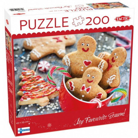 Puzzle 200 elementów piernkowe słodziaki