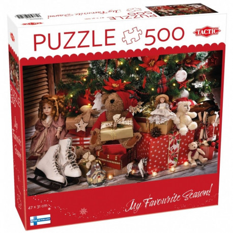 Puzzle 500 tükki jõulukingitused ja mänguasjad