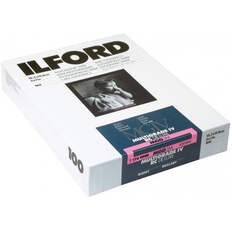Ilford бумага 10,5x14,8см MGIV 1M гланец, 100листов (1769836)
