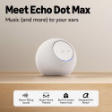 Amazon smart speaker Echo Dot Max (2025), white
