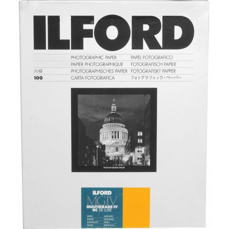 Ilford paber 17,8x24cm MGIV 25M satiin 100 lehte (1772036)
