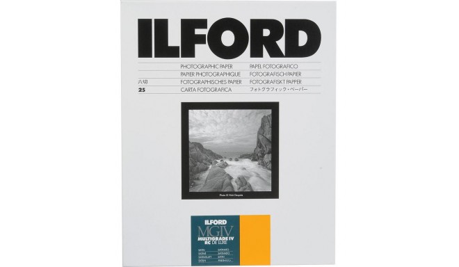 Ilford paber 17,8x24cm MGIV 25M satiin 25 lehte (1772018)