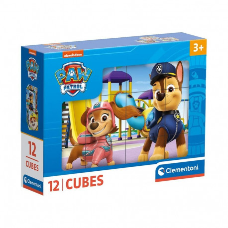 Clementoni pusle Paw Patrol kuubik 12 tk
