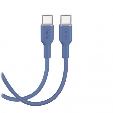 Puro Puro ICON USB-C - USB-C Cable 1.5m - Blue