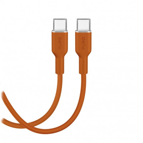 Puro Puro ICON USB-C - USB-C Cable 1.5m - Orange