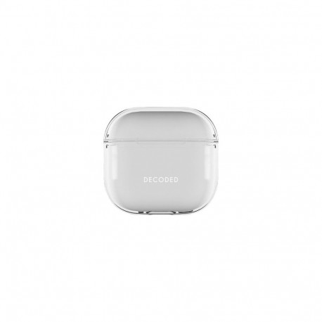 Decoded Decoded Silicone Aircase for AirPods 4 - Transparent
