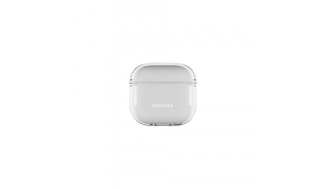 Decoded Decoded Silicone Aircase for AirPods 4 - Transparent