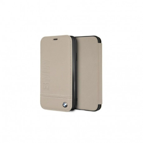 BMW BMW Logo Imprint iPhone Xr Case - Beige