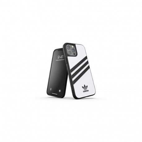 Adidas Adidas OR Moulded Case PU for iPhone 12 Pro Max - White/Black
