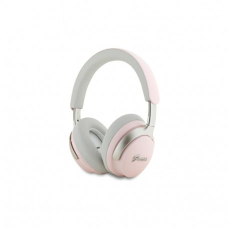 Guess Guess Bluetooth ANC/ENC Headphones GUBHC22PSBCSMP Pink DB Metal Script Logo