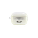 Audi Audi IML Geometric Pattern Case for AirPods Pro 2 - White
