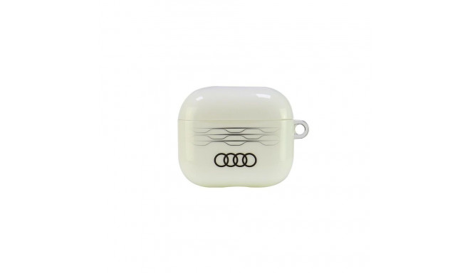Audi Audi IML Geometric Pattern AirPods 3 Case - White