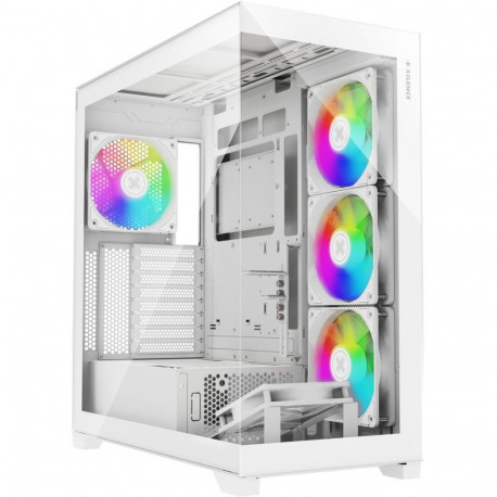 XILENCE Case||ATX/micro ATX/Mini-ITX|White|Midi Tower|PC|X818.W.ARGB