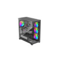 XILENCE Case||ATX/micro ATX/Mini-ITX|Black|Midi Tower|PC|X818.ARGB