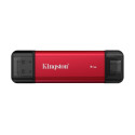 Kingston Dual Portable Solid-State Drive, USB Type-A and Type-C | 1000 GB | Solid-state drive interf