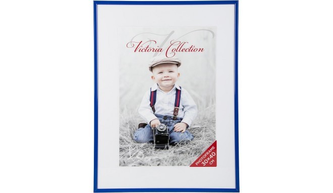 Photo frame Aluminium 30x40cm, blue