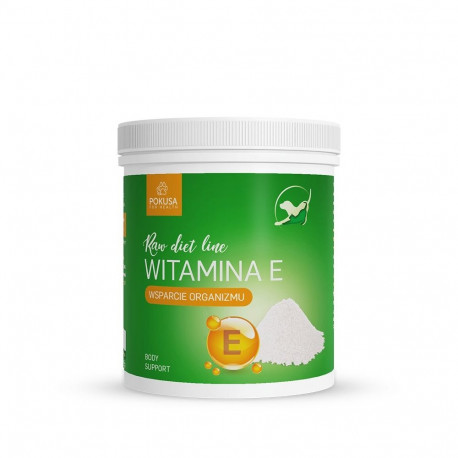 POKUSA RawDietLine Vitamin E - supplements for dogs and cats - 300g
