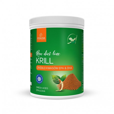 POKUSA RawDietLine krilli toidulisandid koertele ja kassidele 700g
