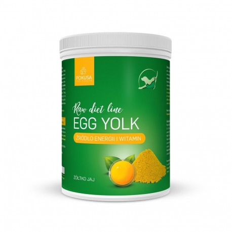 POKUSA Egg Yolk RawDietLine toidulisandid koertele ja kassidele 800 g