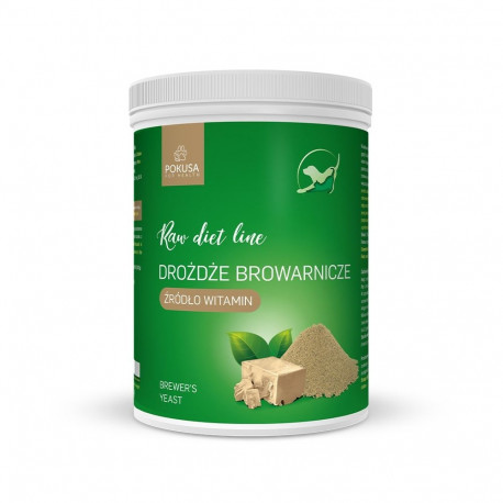POKUSA RawDietLine Brewer's yeast - supplements for dogs and cats - 1000g