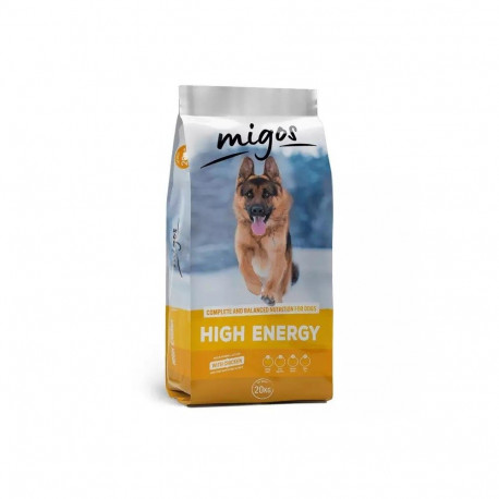 MIGOS High Energy Chicken - dry dog food - 20kg
