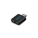 Vention USB External Sound Card Black Metal Type