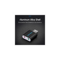 Vention USB External Sound Card Black Metal Type