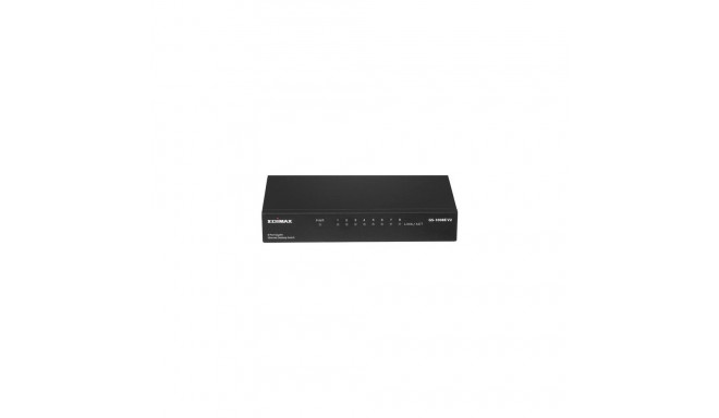 Edimax GS-1008E V2 network switch Unmanaged Gigabit Ethernet (10/100/1000) Black