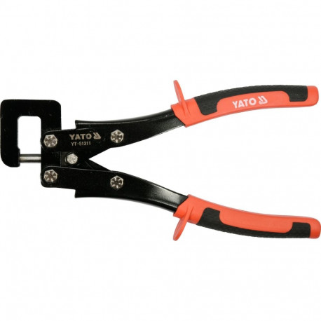 Yato PROFILE PLIERS YT-51311, 280mm, 0.5-0.8mm, GR15, A380 Al-Ti, PP/TPR, sheet metal