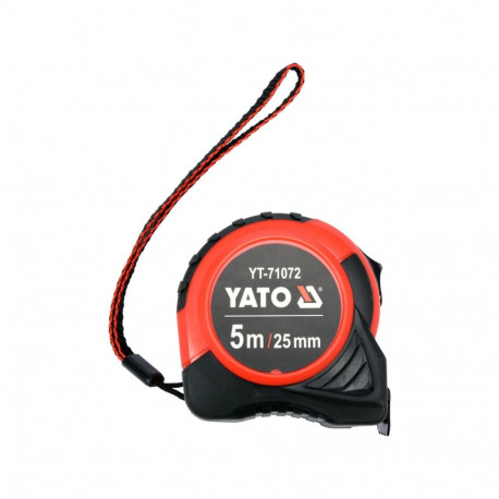 Yato YT-71072 Tape Measure, 5m, 25mm, steel, ABS, rubber, Class II