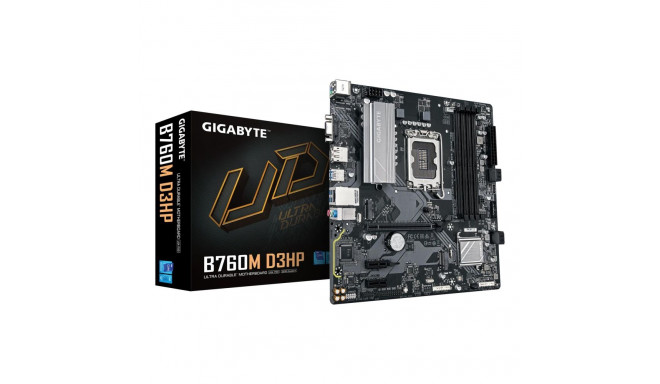 Mainboard|GIGABYTE|Intel B760 Express|LGA1700|Micro-ATX|Memory DDR5|Memory slots 4|2xPCI-Express 3.0