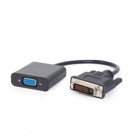 Gembird I/O adapter DVI - VGA, black (A-DVID-VGAF-01)
